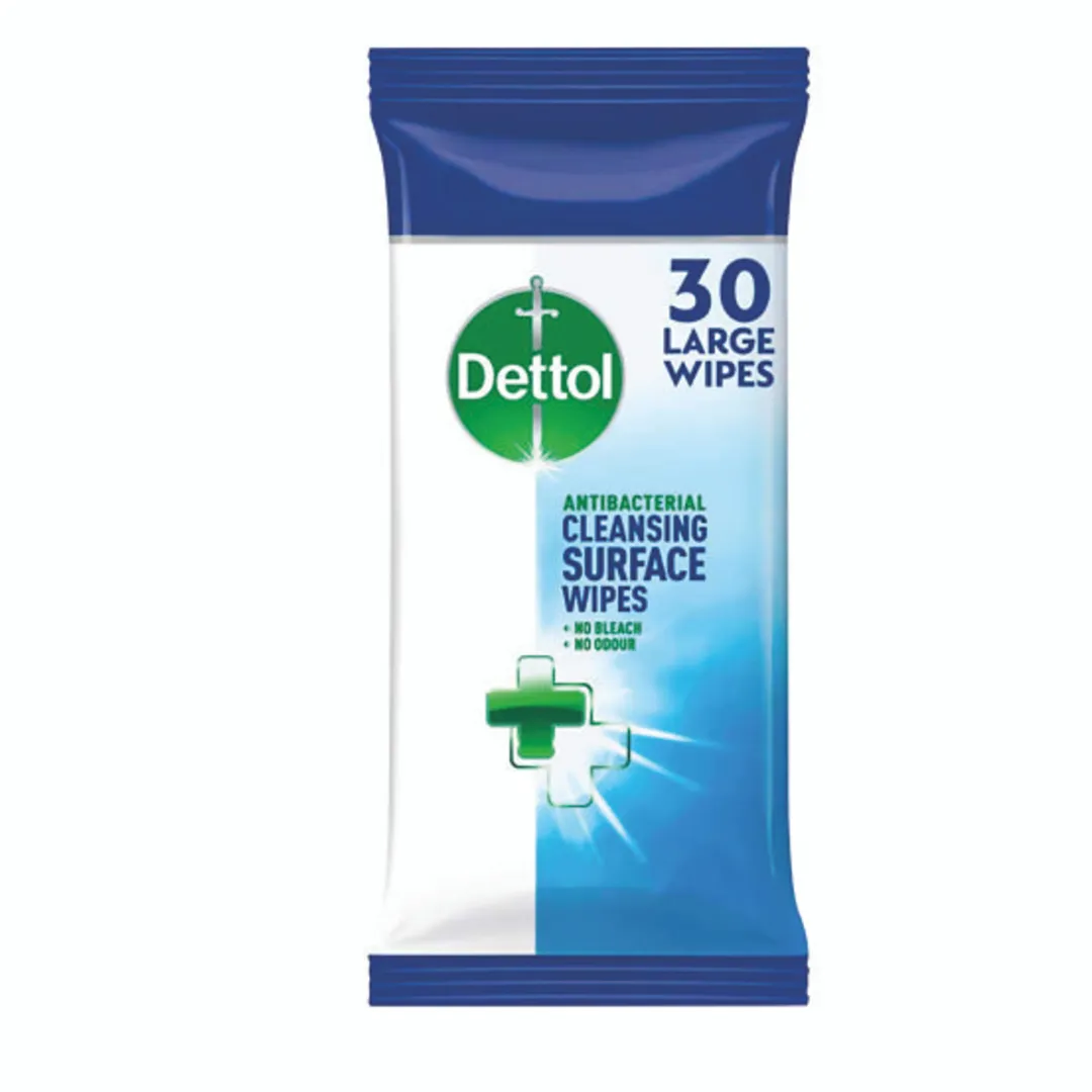 Dettol - Anti Bacterial Surface Wipes 30 (T)