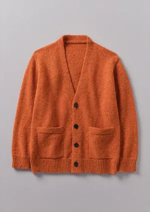 Donegal Wool V-Neck Cardigan | Wild Carrot