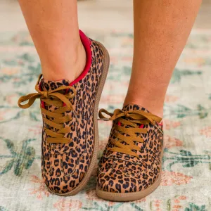 Effortless Edge Sneakers, Leopard