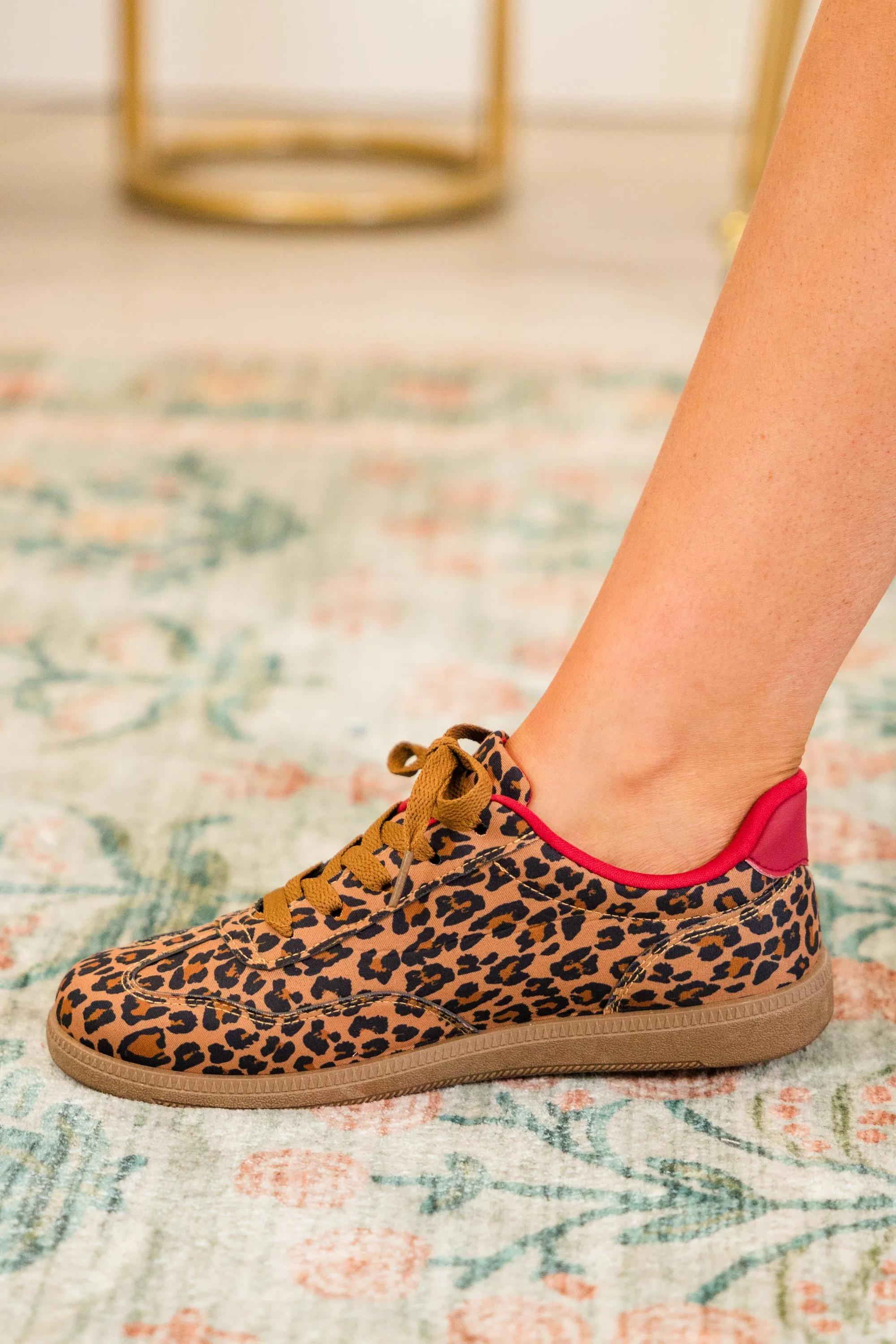 Effortless Edge Sneakers, Leopard