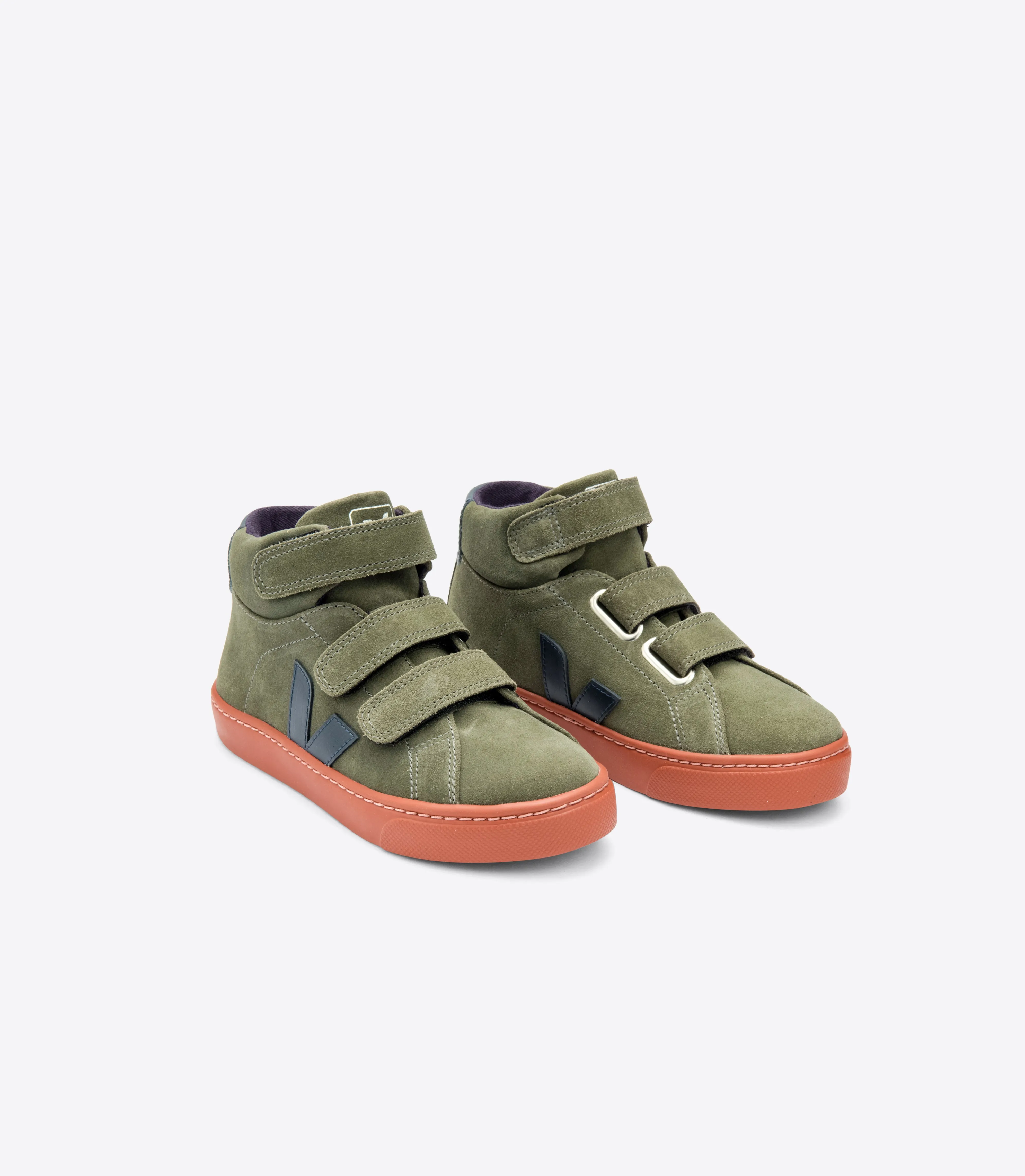 Esplar Mid Suede Mud Nautico Rust Sole