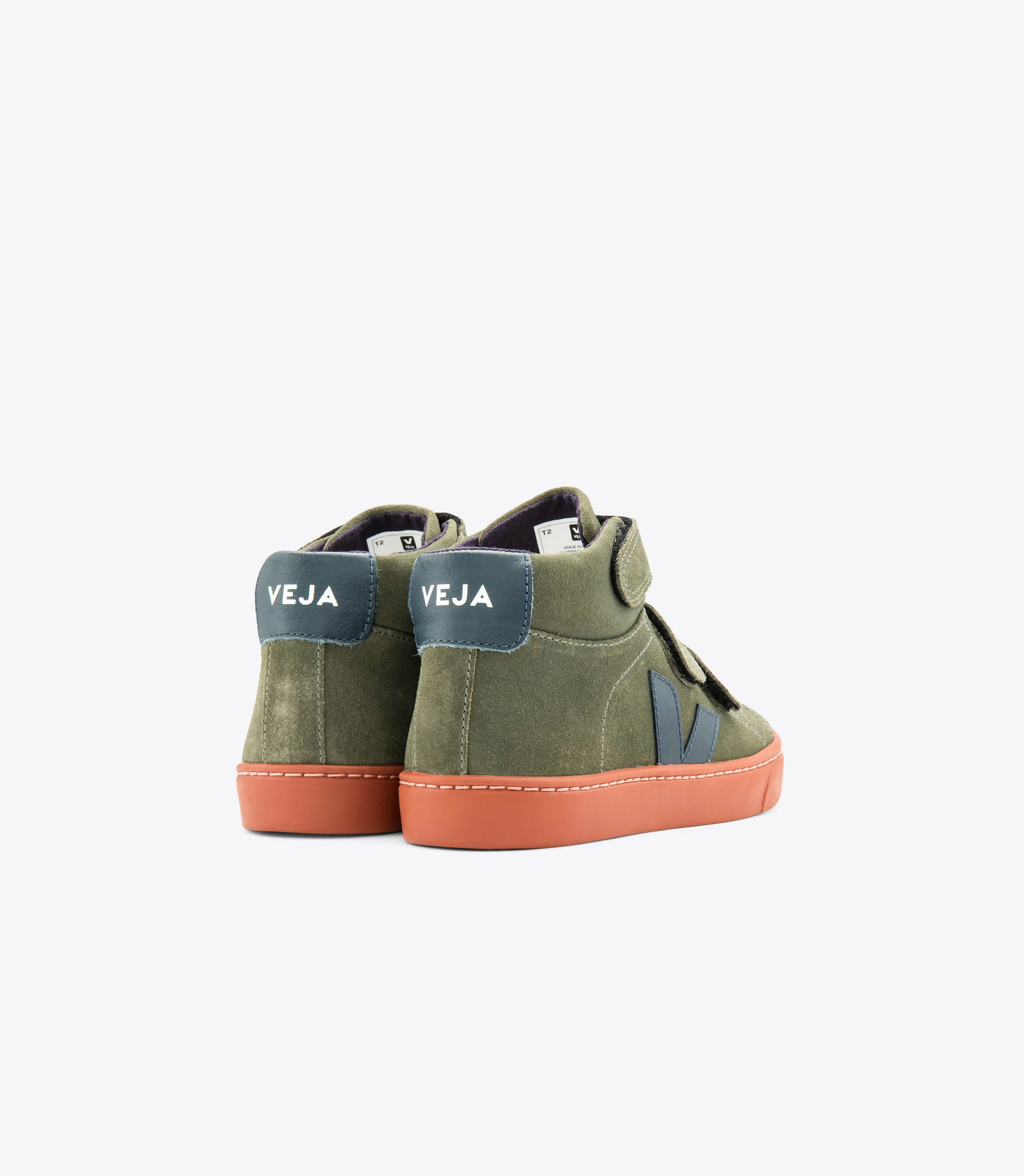 Esplar Mid Suede Mud Nautico Rust Sole