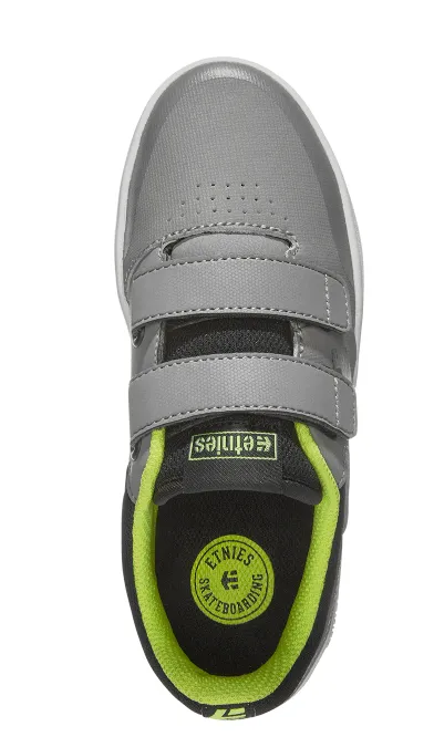 Etnies Marana Little Kids- Grey/Lime/White-