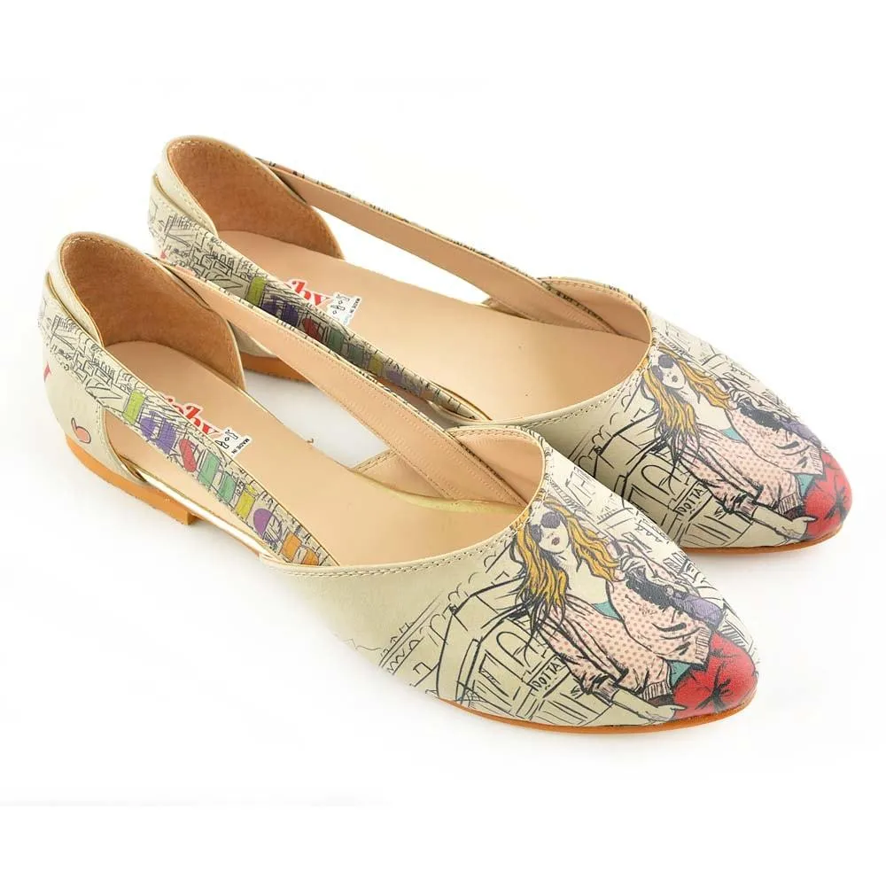 Fashion Girl Ballerinas Shoes OMR7004