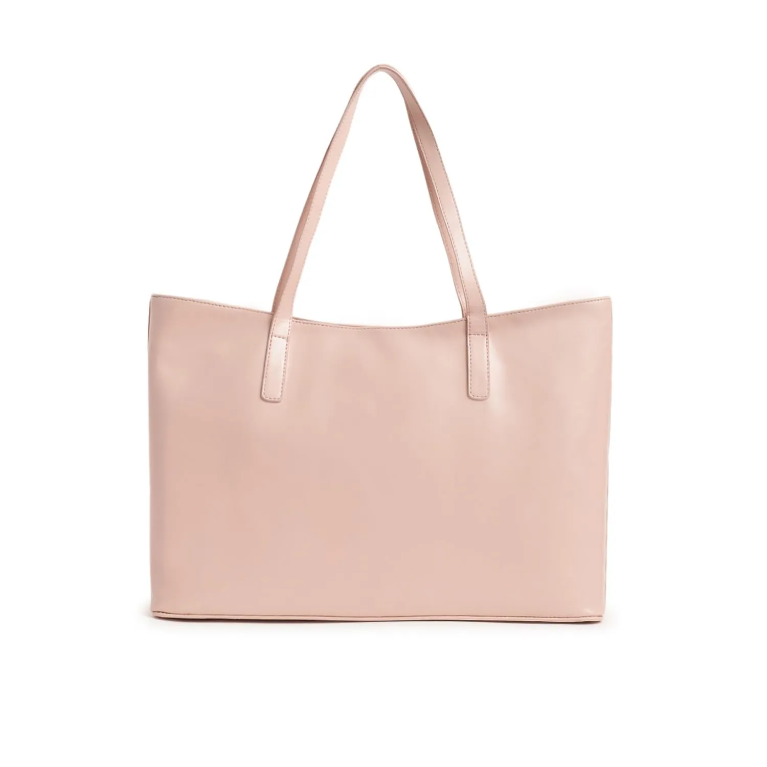 Fastrack Powder Pink College Tote Bag for Women