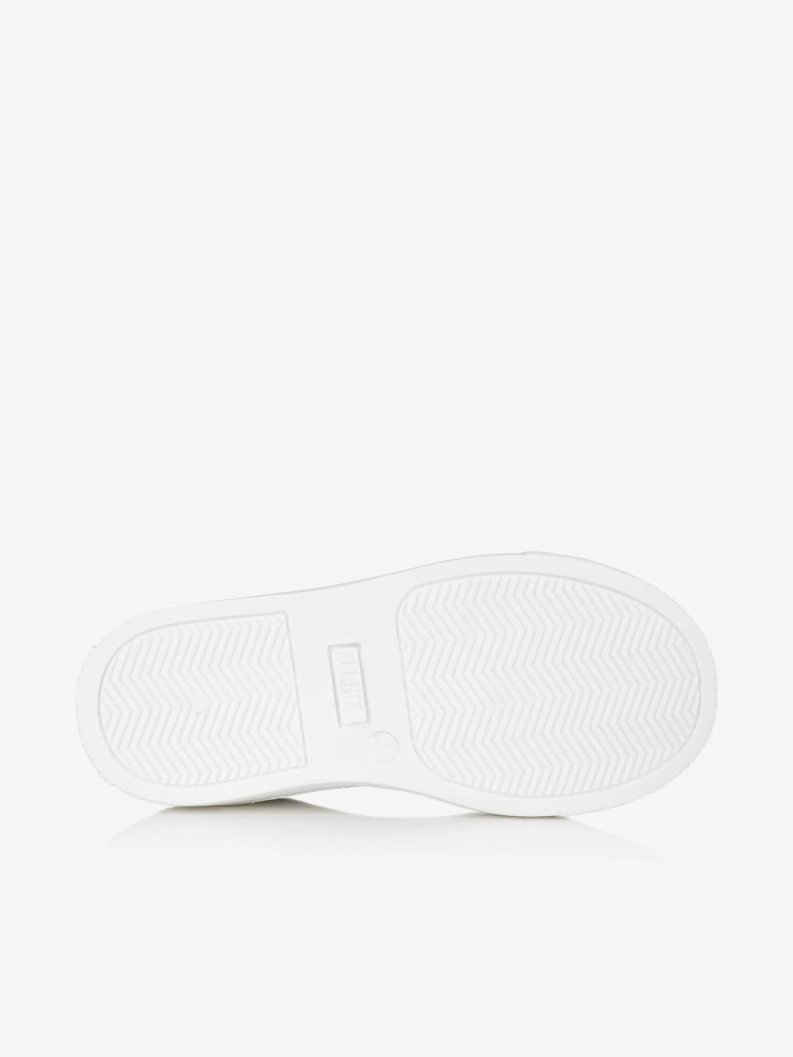 Fendi Leather Branded Slip On Trainers