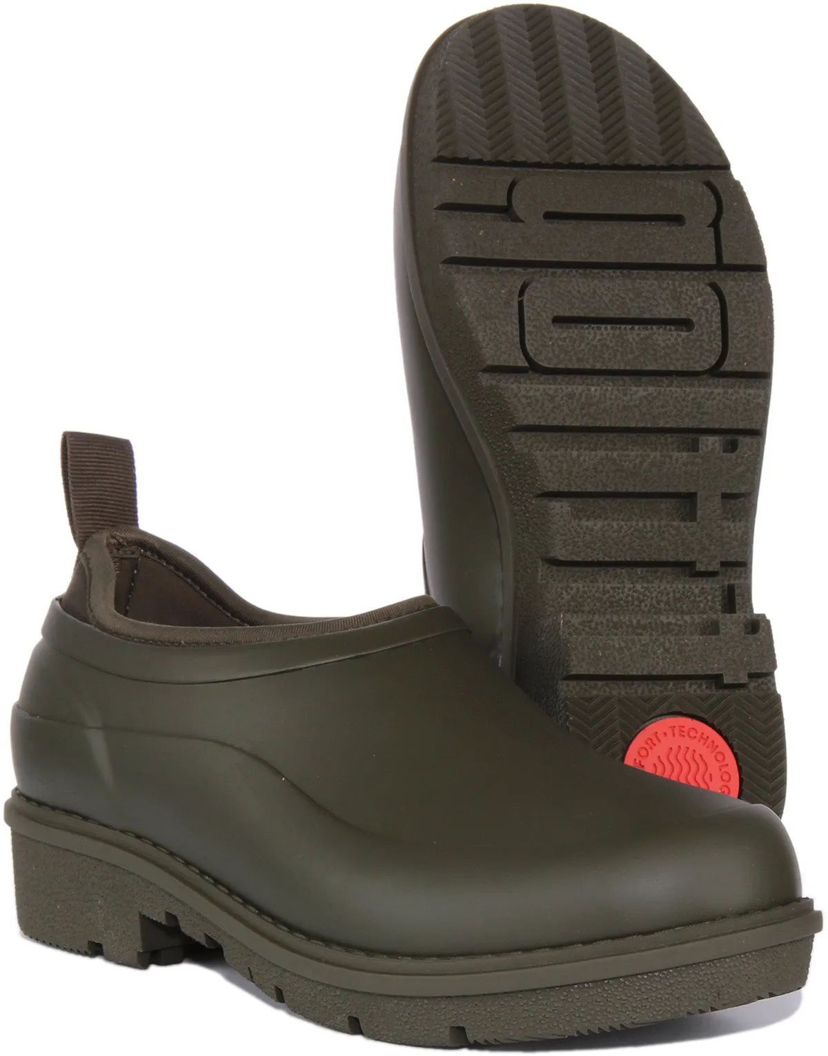 Fitflop Wonderclog In Olive For Women