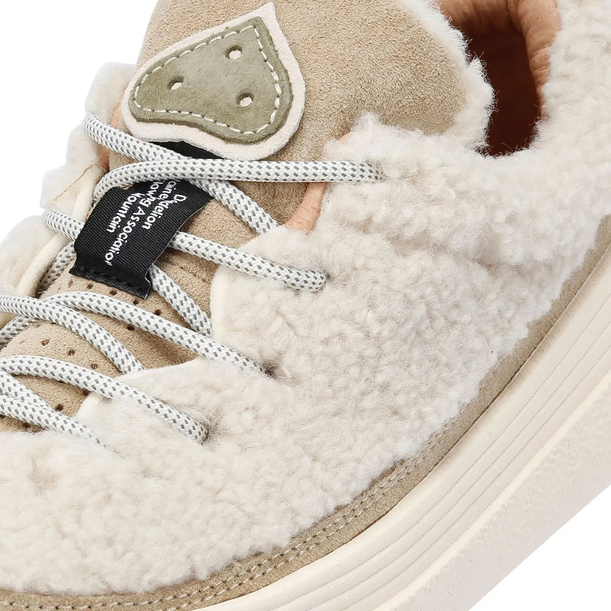 Flower Mountain Fami Teddy Off White Trainers