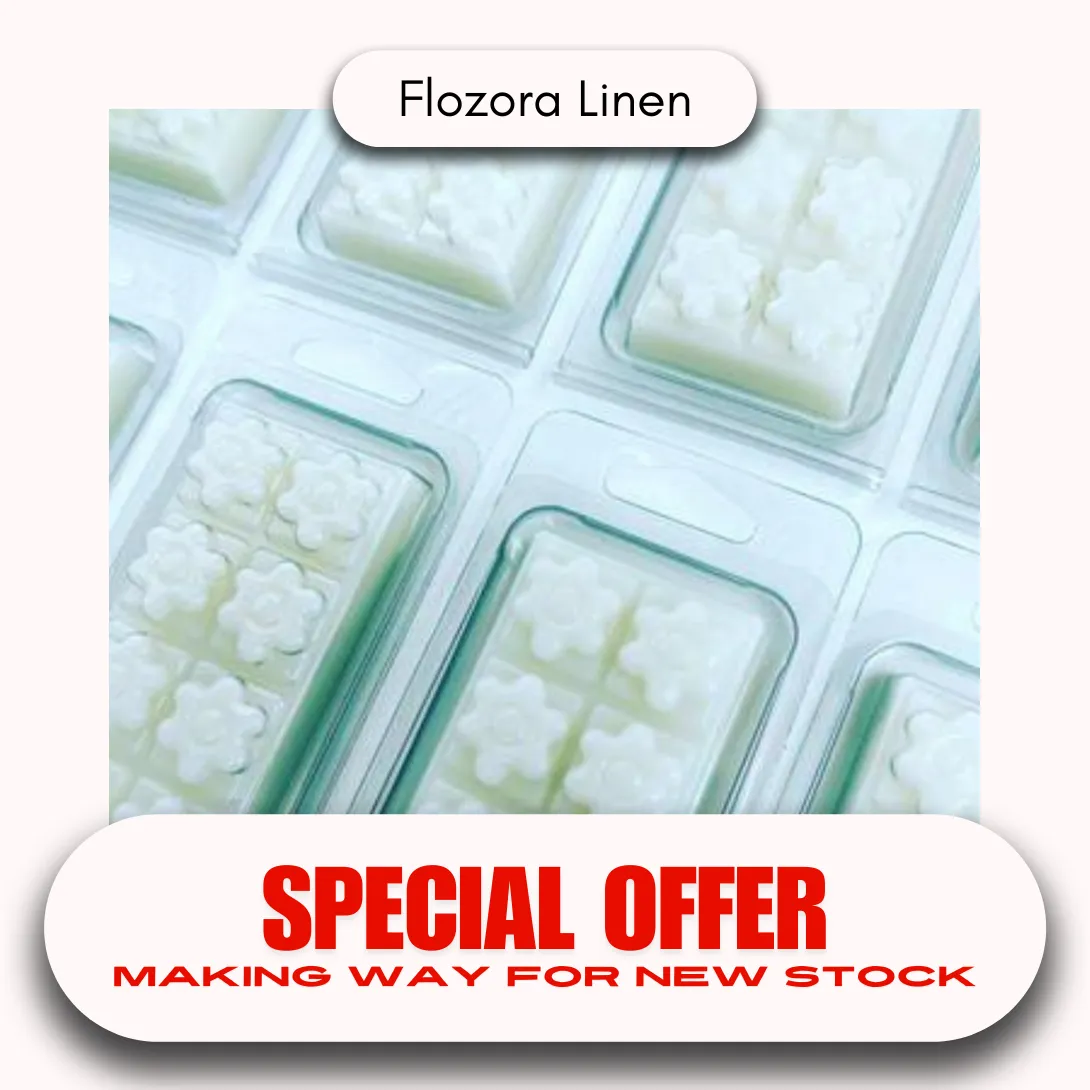 Flozora Linen Wax Melt Snap Bar