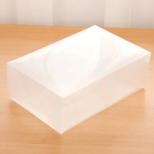 Foldable Clear Plastic Shoe Storage Box