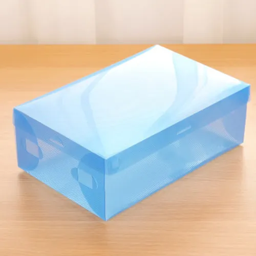 Foldable Clear Plastic Shoe Storage Box