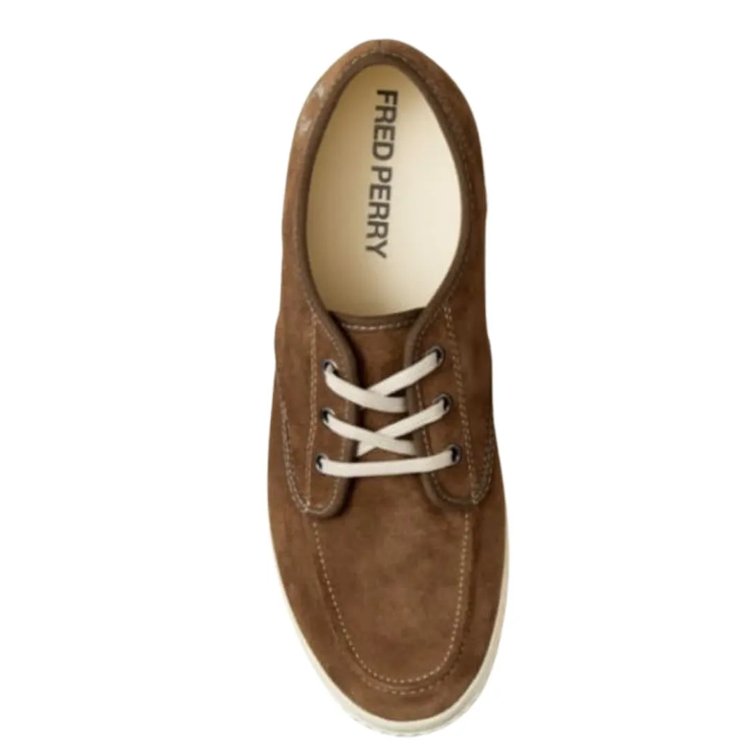 Fred Perry B7175 988 Low Suede Ealing Leather Mens Trainers