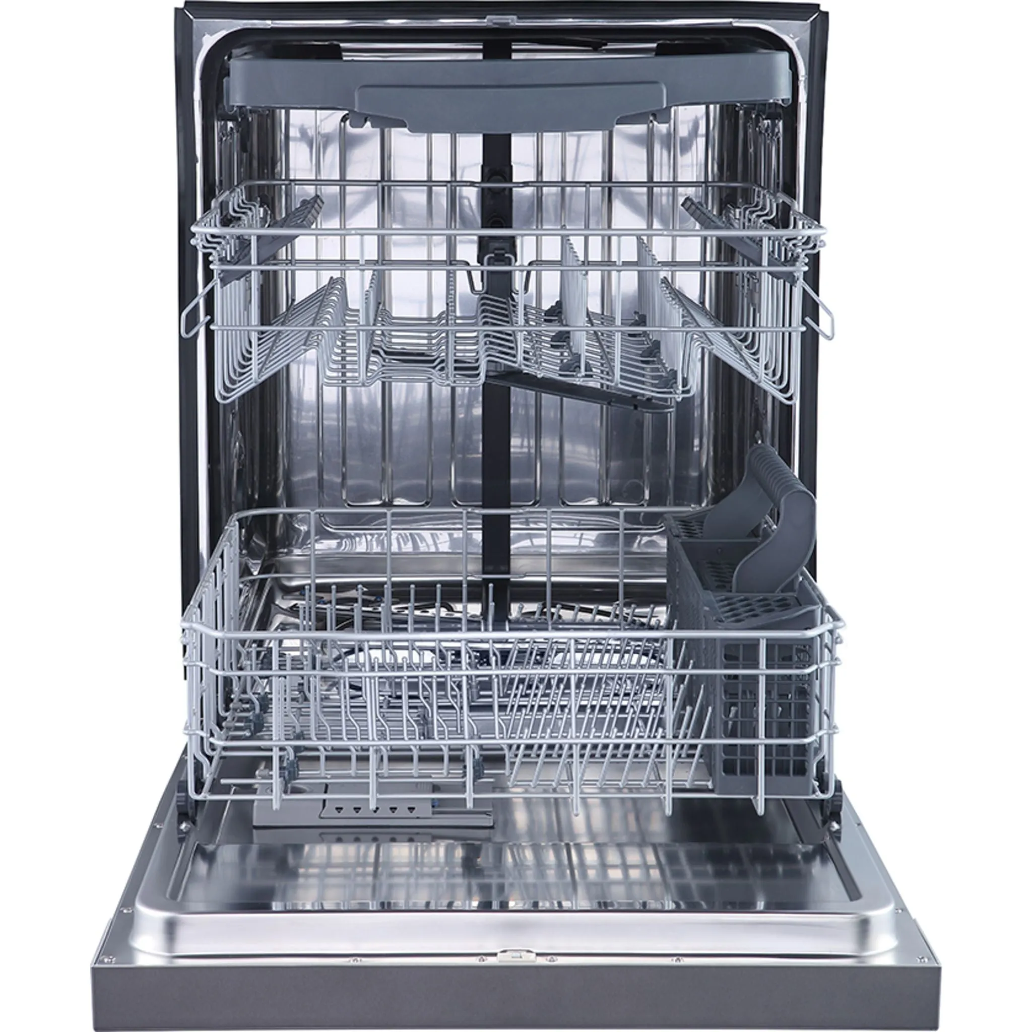 GE 24" Built-In Front Control Dishwasher with Stainless Steel Tall Tub Slate - GBF655SMPES