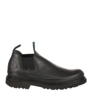 Georgia Giant Men's 4" Pull-On Romeo Work Shoe_Black