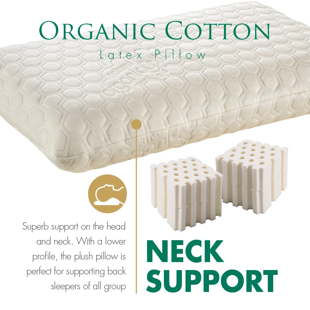 Getha Organic Cotton Latex Pillow