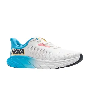 HOKA Women's Arahi 7 White/Blue