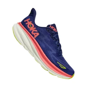 HOKA Women's Clifton 9 - Evening Sky/Coral