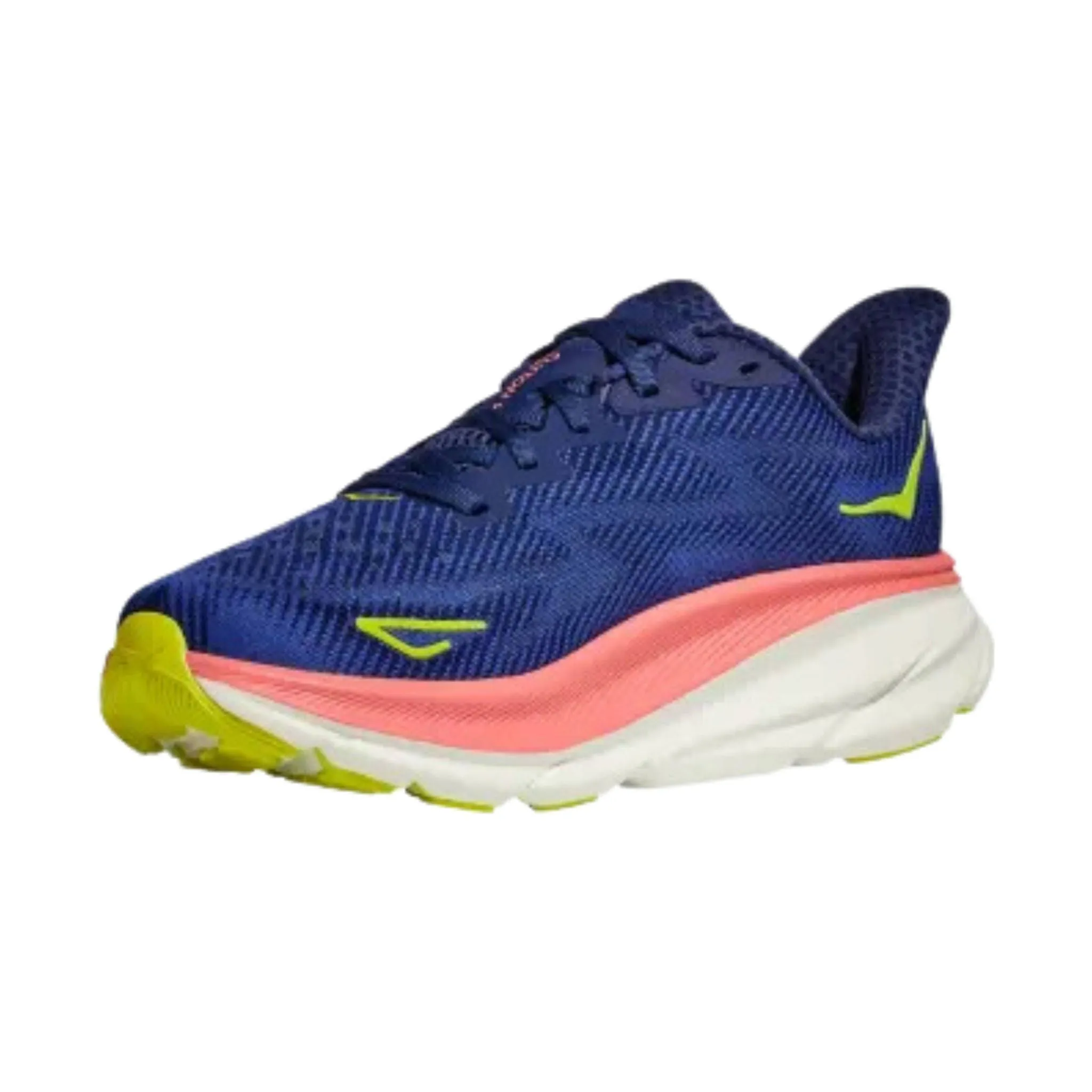 HOKA Women's Clifton 9 - Evening Sky/Coral