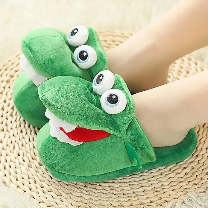 Indoor Croc Plush Slippers