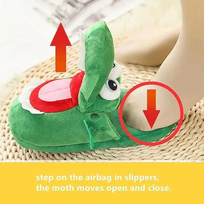 Indoor Croc Plush Slippers