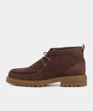 Jaz Mid Top - Brown Tumbled Nubuck