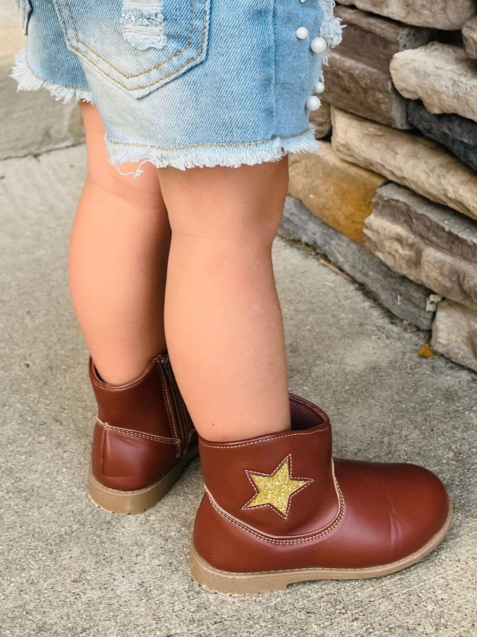 Kids' Brown Lone Star Boots