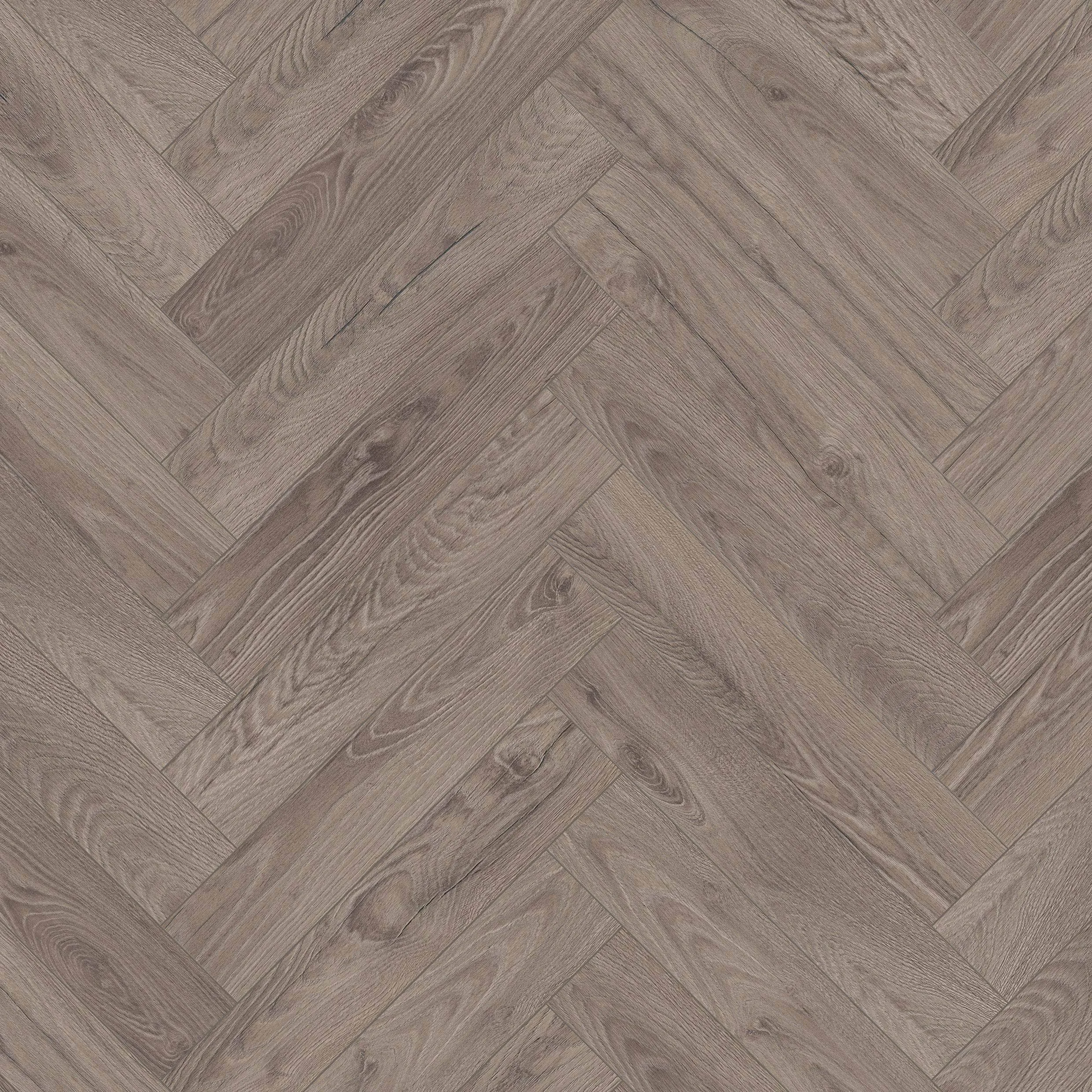 Krono Rutherford Oak Herringbone 8mm Laminate Flooring (0.87m² Pack)