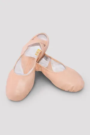 Ladies Pro Arch Leather Ballet Shoes