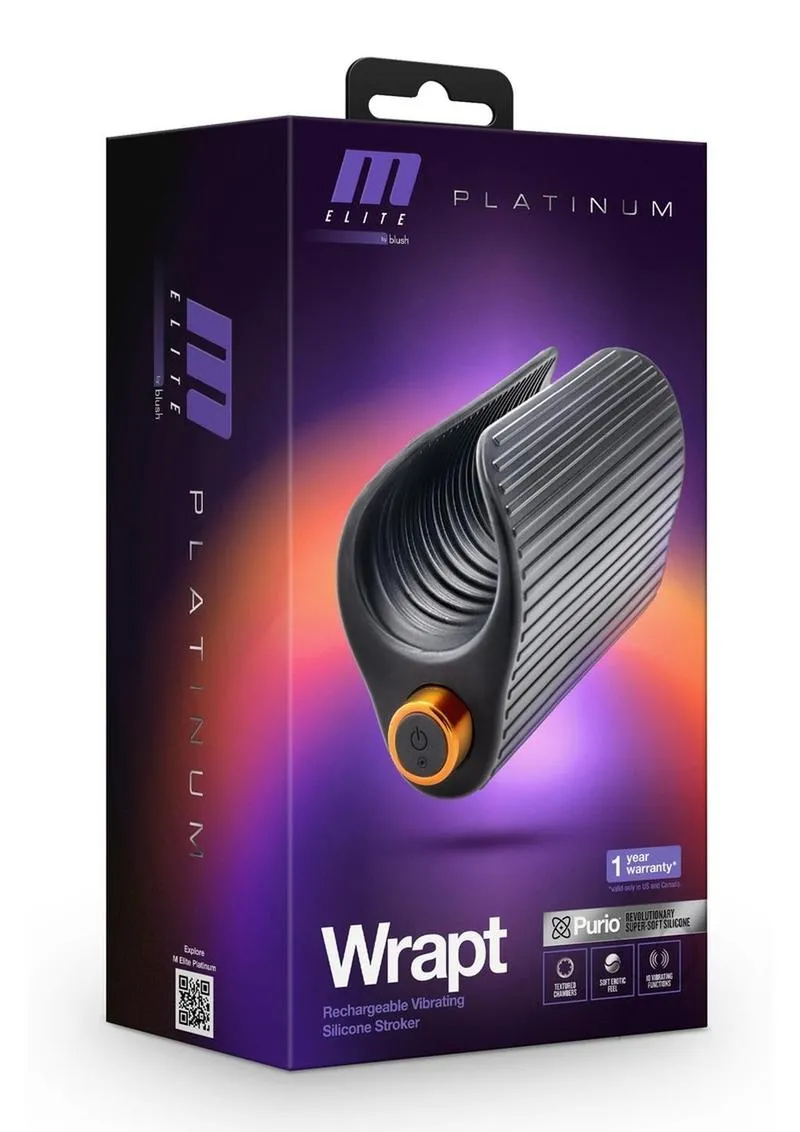 M Elite Platinum Wrapt Black