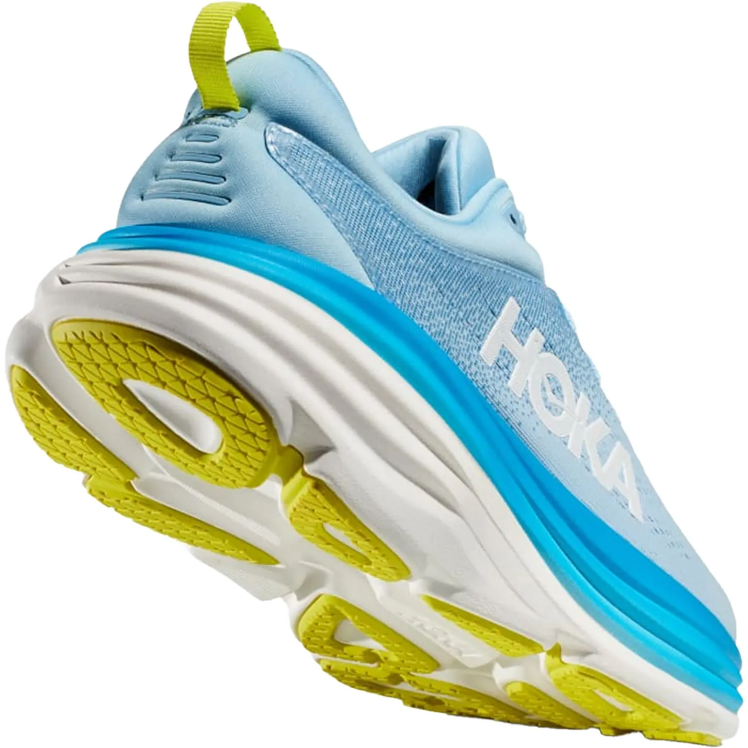 Men's Hoka Bondi 8 Airy Blue/Diva Blue Mesh