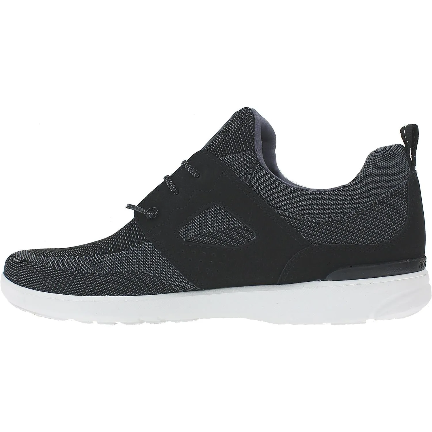 Men's Rockport TruFlex Mesh Tie Sneaker Black Mesh