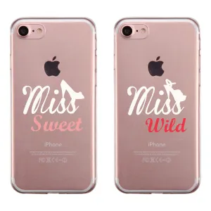 Miss Sweet Wild Shoes BFF Matching Phone Covers Chic Extra Gift