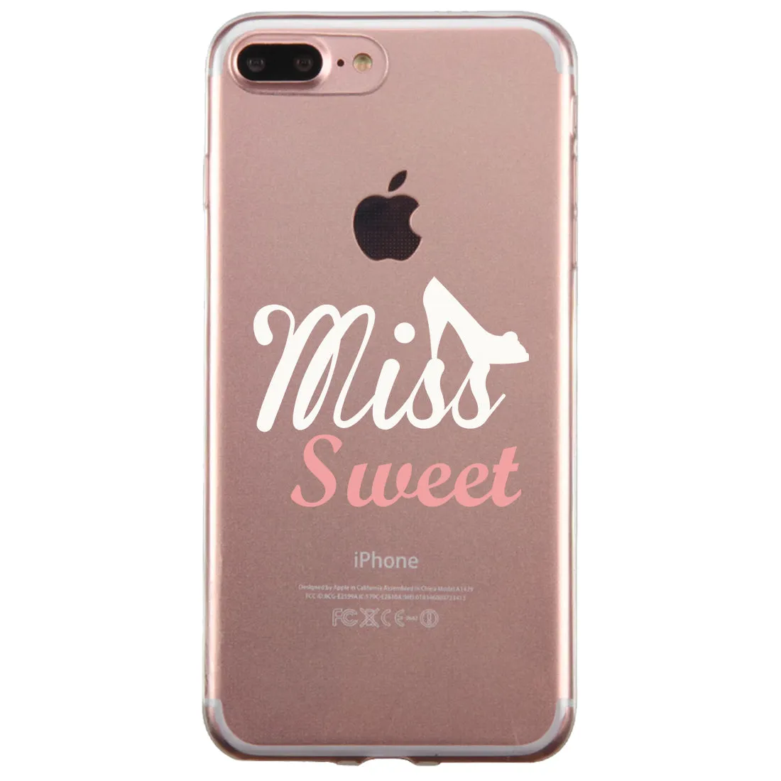 Miss Sweet Wild Shoes BFF Matching Phone Covers Chic Extra Gift