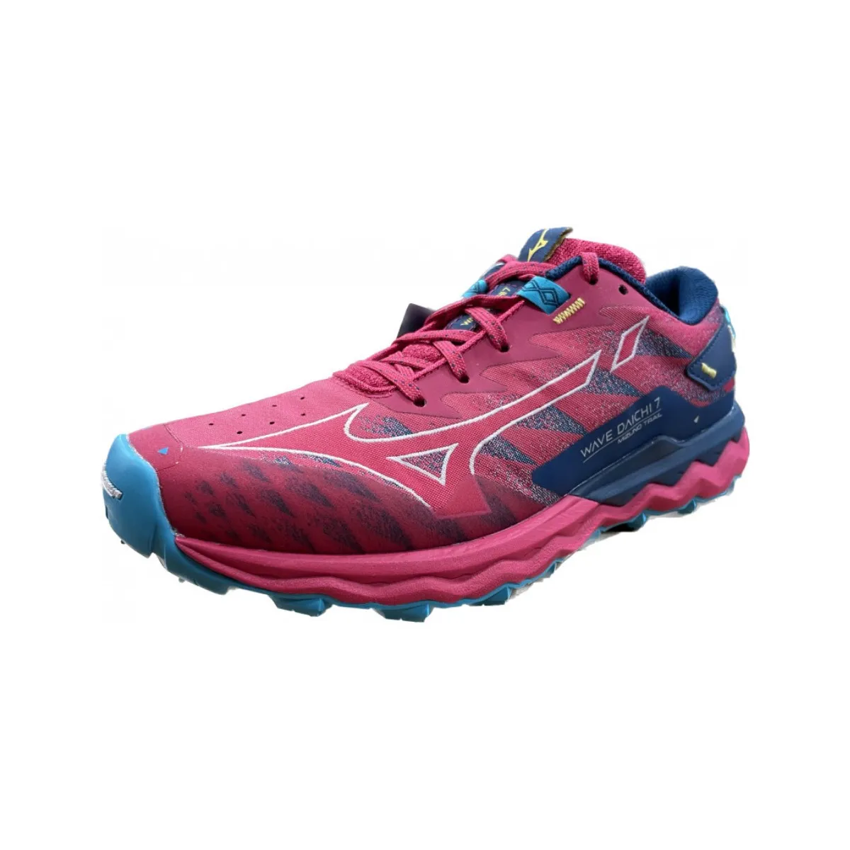 Mizuno Wave Daichi 7 Red Light Blue Shoes  Women