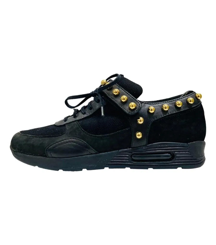 Moschino Studded Trainers. Size 36