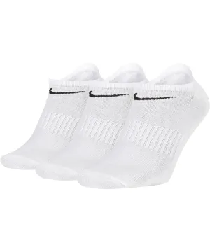 Nike everyday lightweight no-show sock (3 pairs) | White