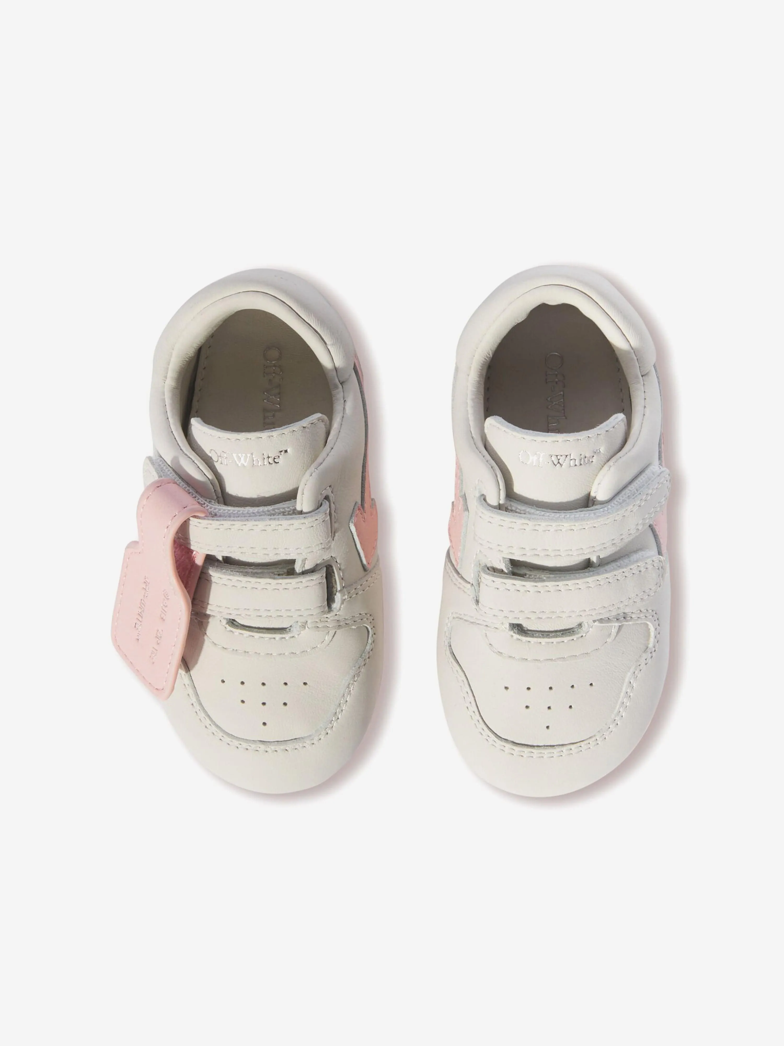 Off-White Baby Girls Out Of Office Trainers in White