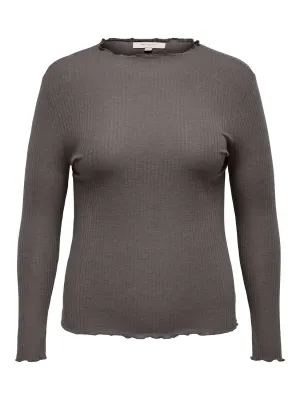 Only Carmakoma Ally Top in Grey