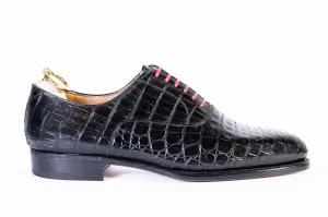 OXFORD PLAIN ALLIGATOR LEATHER