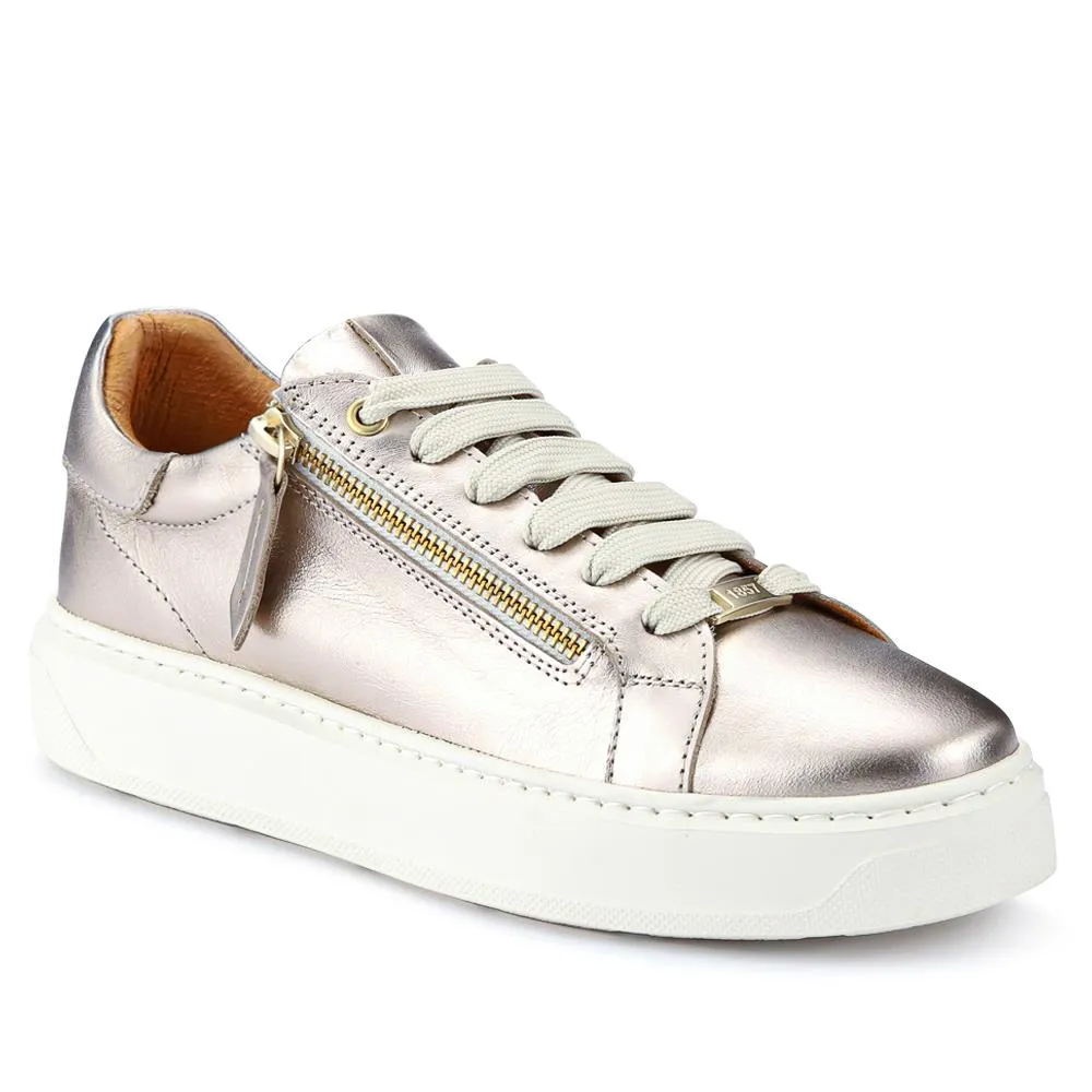 Paulina Chunky Leather Trainers - PAULINA / 326 970