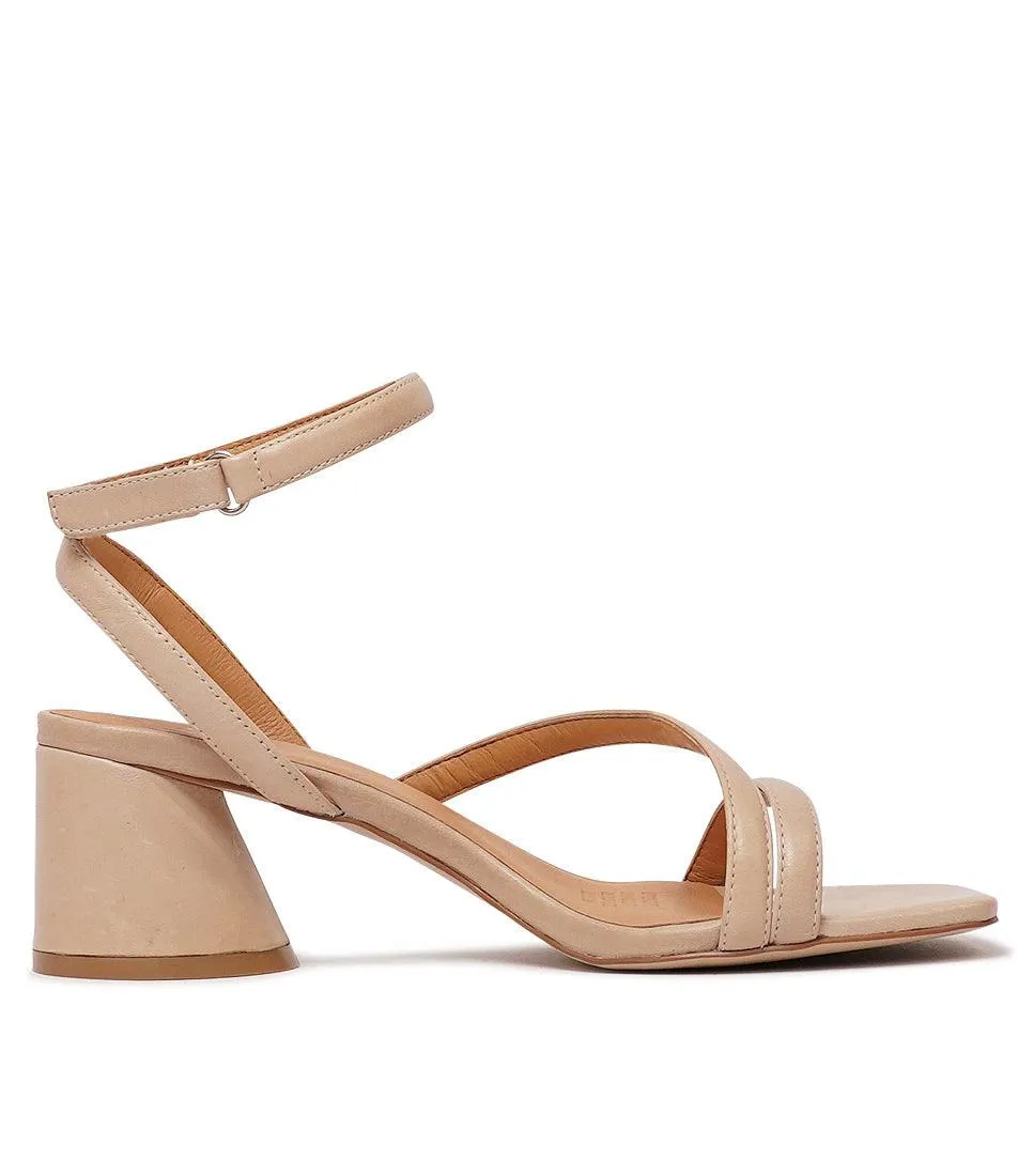 Petricia Nude Leather Heels