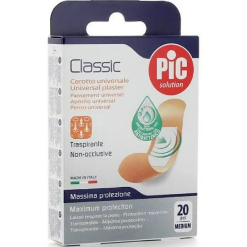 Pic Classic (19 X 72 Mm) Plaster 20 PC