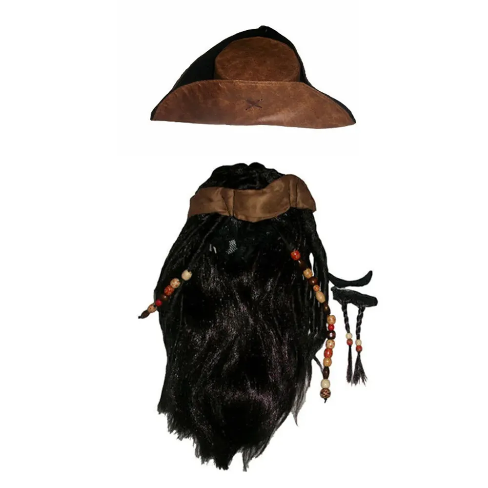 Pirates Brown Outfits Halloween Suit Cosplay Costume