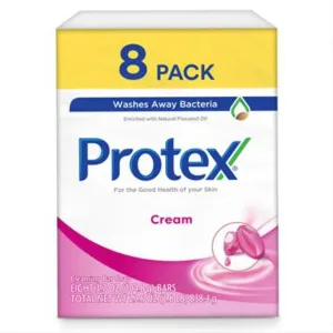 Protex 8 Pack Soaps - Cream 3.7oz