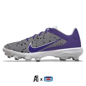 "Purple Cement" Nike Force Trout 8 Pro MCS Cleats