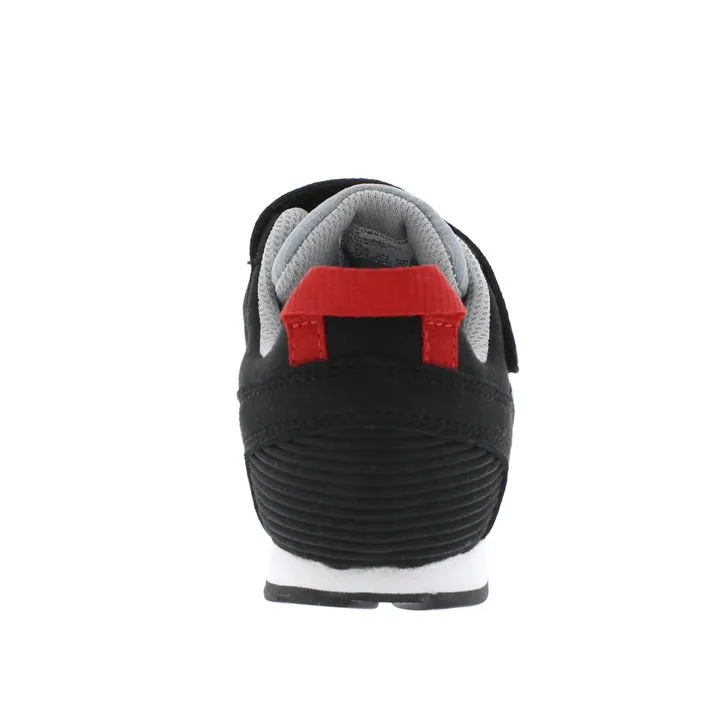 Racer Kid's Athletic Sneaker - Black/Red