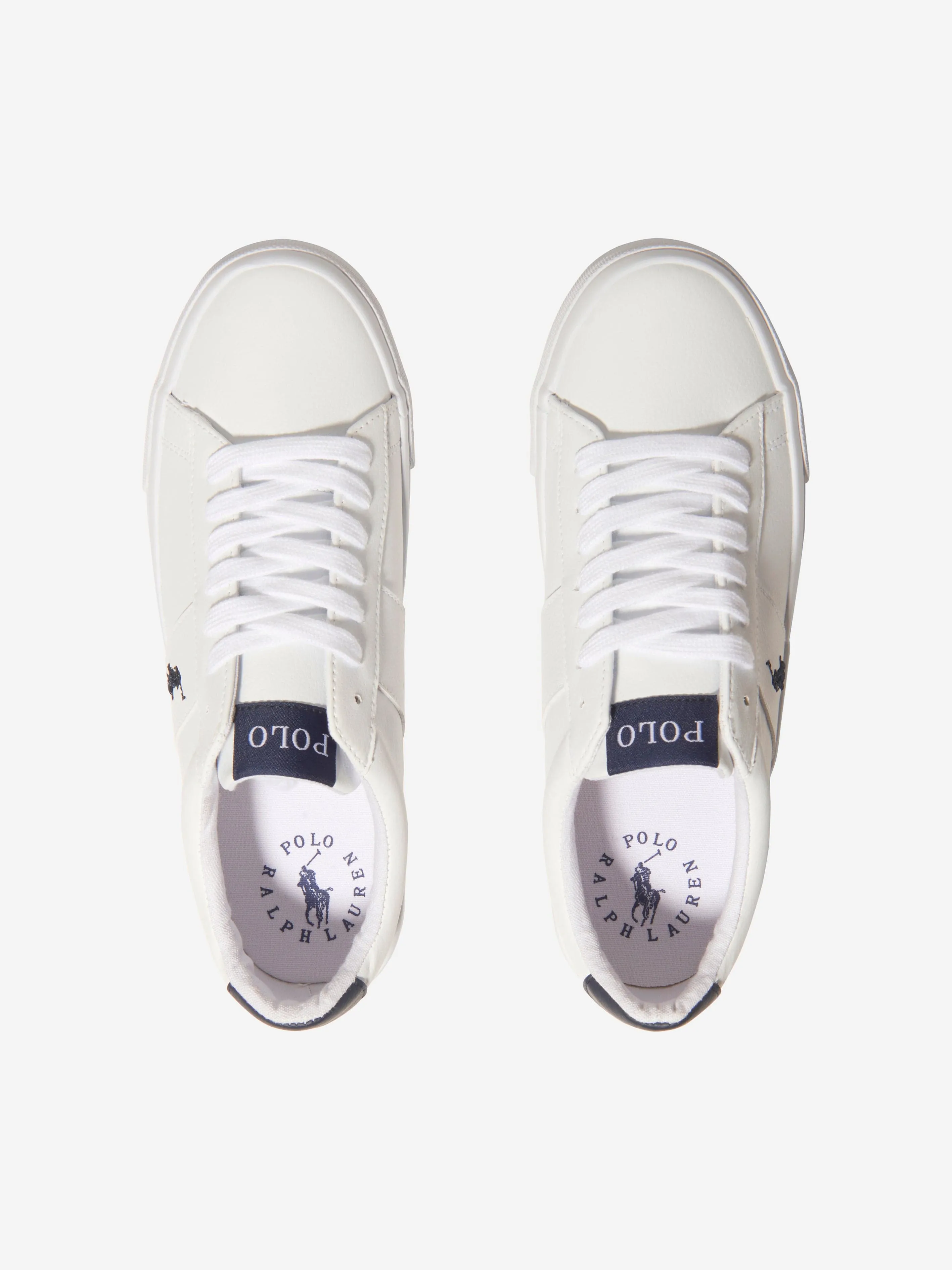 Ralph Lauren Kids Sayer Lace Up Trainers