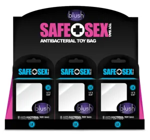Safe Sex Toy Pouch Large 24 Pieces White