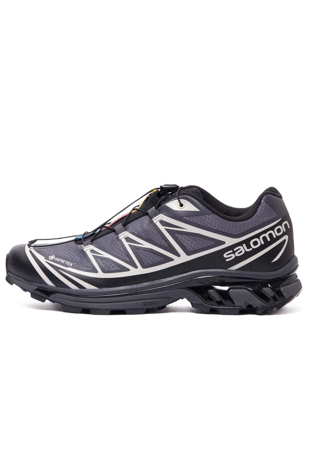 Salomon XT-6 GORE-TEX Shoes - Black/Ebony/Lunar Rock