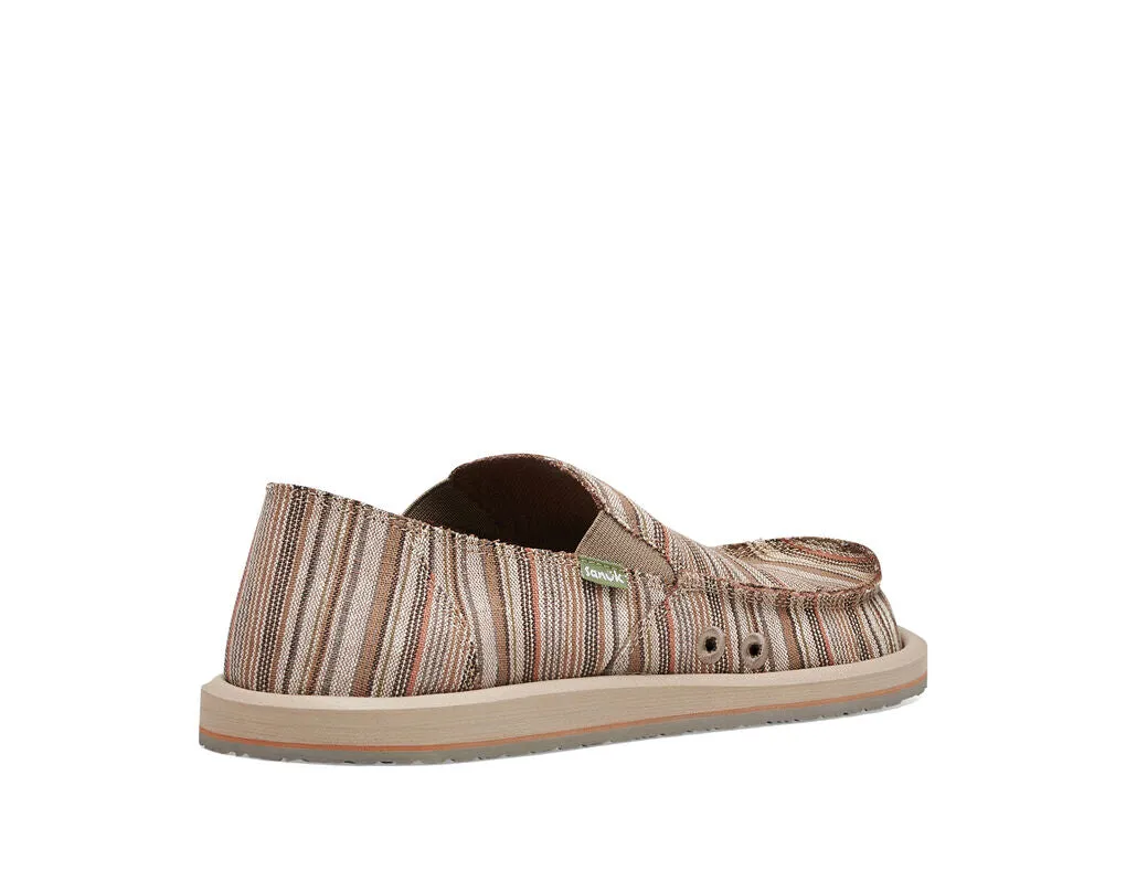 Sanuk Vagabond Funk Shoe-Tan Canyon